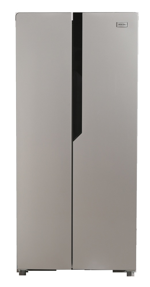 Холодильник Side-by-Side No Frost Ascoli ACDS450WIB, 400 л, серебристый