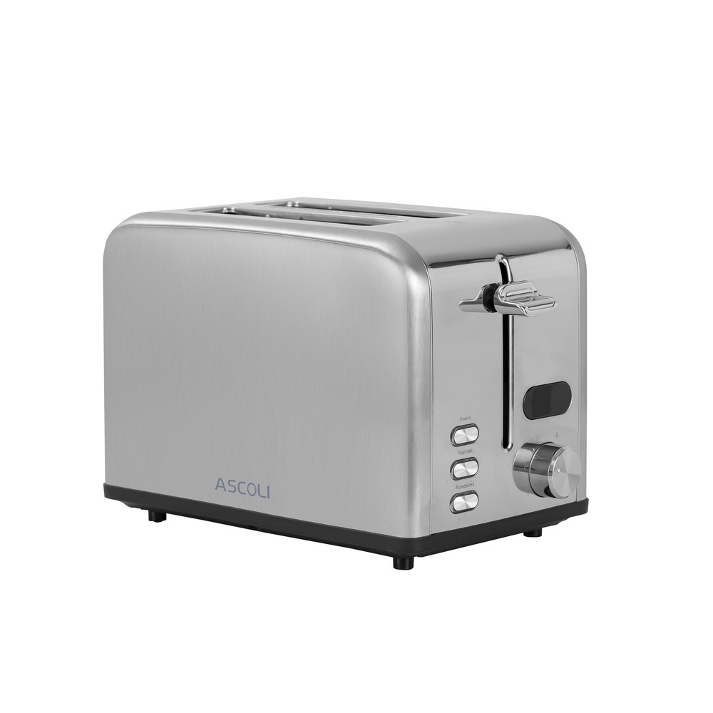 Тостер Ascoli AT-8150I, серебристый