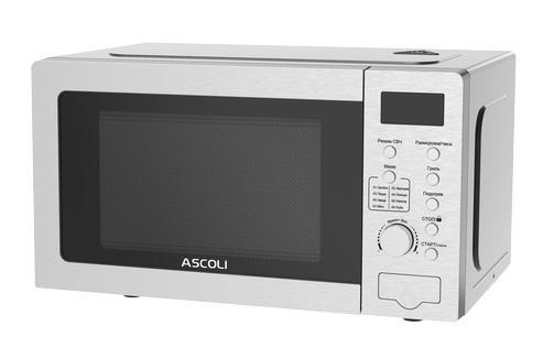 Микроволновая печь Ascoli AMWOP70H20EL2B, 20 л, черная — фото 2