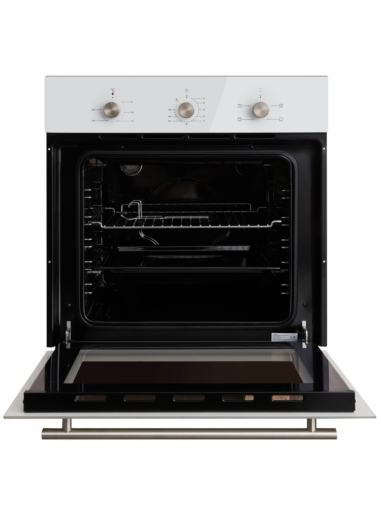 Духовой шкаф электрический Ascoli OB60B-02NM4W, 60 л, белый — фото 3