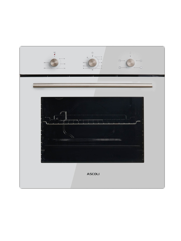 Духовой шкаф электрический Ascoli OB60B-02NM4W, 60 л, белый