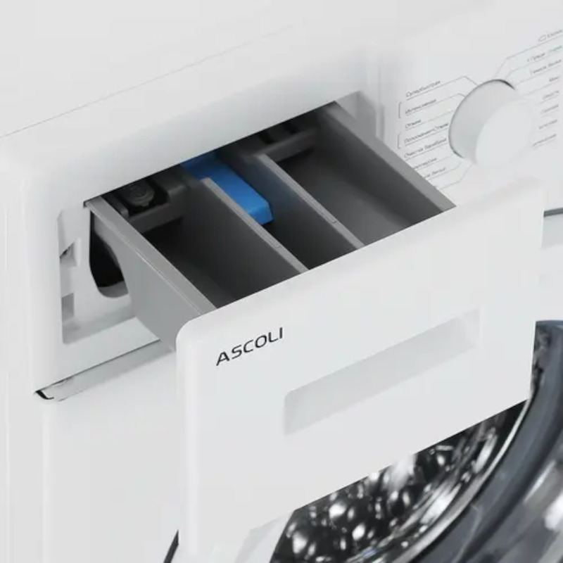 Стиральная машина Ascoli AWMT-601013EWW, 6 кг, белая, фото 6