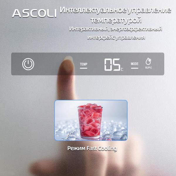 Встраиваемый холодильник Ascoli ADRF310WEBI, фото 11